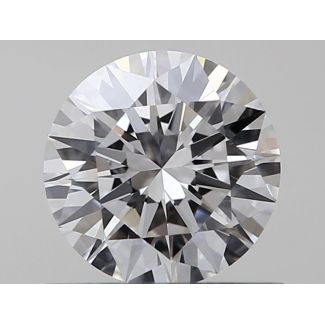 0.5 Carat Round E VVS1 EX GIA Natural Diamond