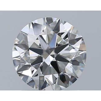 1.2 Carat Round F VVS1 EX GIA Natural Diamond