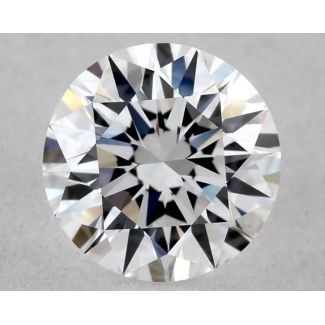 0.58 Carat Round D VVS1 EX GIA Natural Diamond