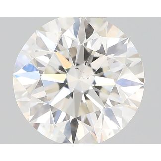 0.5 Carat Round H VS1 EX GIA Natural Diamond