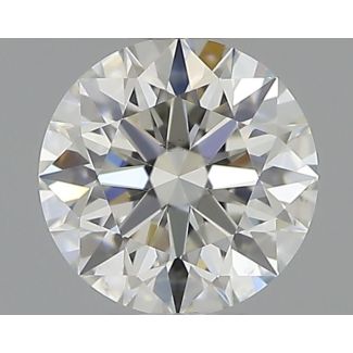 0.37 Carat Round G VS2 EX GIA Natural Diamond