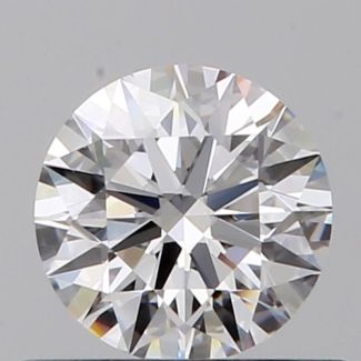 0.46 Carat Round E VS1 EX GIA Natural Diamond