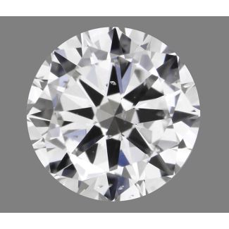 0.50 Carat Round F SI1 G EX GIA Natural Diamond