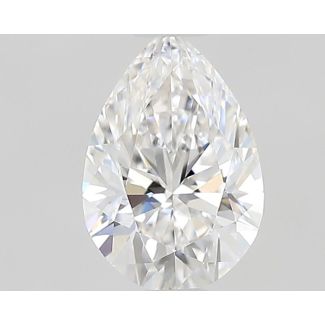 0.4 Carat Pear E VVS1 - EX VG GIA Natural Diamond