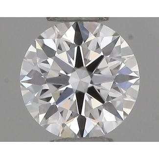 0.3 Carat Round D VVS1 EX GIA Natural Diamond