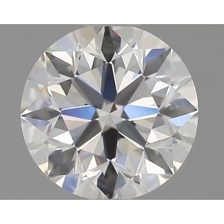 0.7 Carat Round F VS1 EX GD GIA Natural Diamond