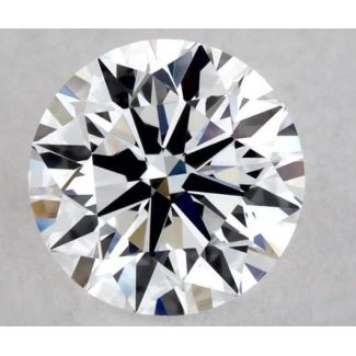 0.32 Carat Round D VVS1 EX VG GIA Natural Diamond