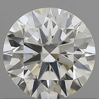 0.7 Carat Round H VVS2 EX VG IGI Natural Diamond