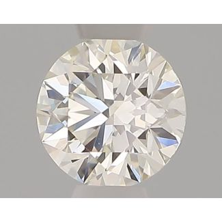 0.30 Carat Round H VS1 EX VG IGI Natural Diamond