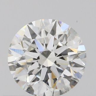 0.51 Carat Round G SI1 EX GIA Natural Diamond