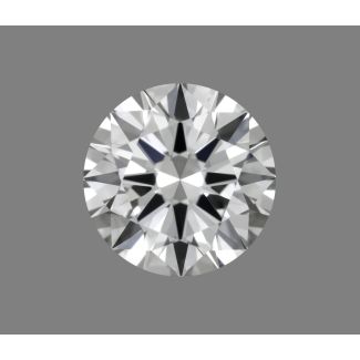 0.4 Carat Round F VVS1 EX GIA Natural Diamond