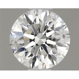 0.5 Carat Round F SI1 EX VG GIA Natural Diamond