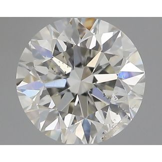 0.55 Carat Round H SI1 GD GIA Natural Diamond