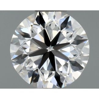 0.5 Carat Round E VS2 VG EX GIA Natural Diamond