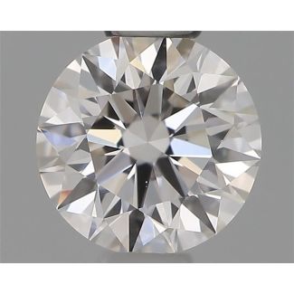 0.36 Carat Round G VS1 EX VG GIA Natural Diamond