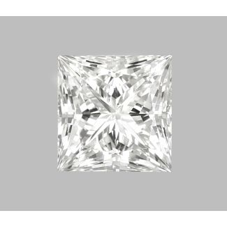 1.00 Carat Princess E VS2 - EX VG GIA Natural Diamond