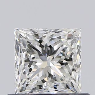 0.51 Carat Princess H VS1 - EX VG GIA Natural Diamond