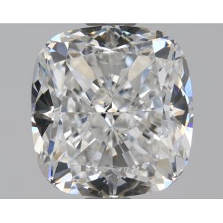 1.51 Carat Cushion Brilliant E VS2 - EX GIA Natural Diamond