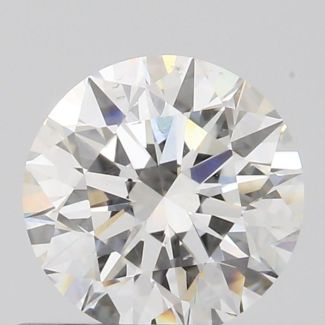 0.62 Carat Round H SI1 EX GIA Natural Diamond