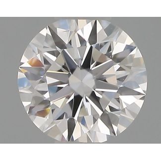 0.3 Carat Round E VS2 VG EX IGI Natural Diamond