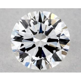 0.34 Carat Round D VVS1 EX GIA Natural Diamond