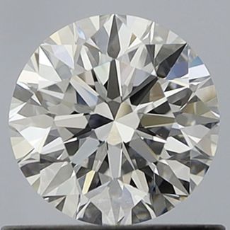 0.7 Carat Round E VS1 EX GIA Natural Diamond