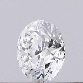 0.22 Carat Round D SI1 EX GIA Natural Diamond