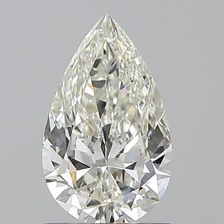 1.01 Carat Pear H VS2 - EX IGI Natural Diamond