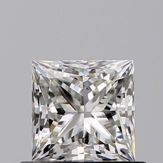 0.54 Carat Princess H VS2 - EX VG GIA Natural Diamond