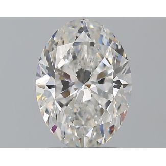 2.01 Carat Oval E SI1 - EX GIA Natural Diamond