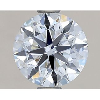 0.91 Carat Round D VS1 EX GIA Natural Diamond