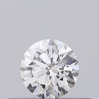 0.23 Carat Round E SI1 EX GIA Natural Diamond