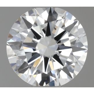 0.5 Carat Round E SI1 EX VG GIA Natural Diamond