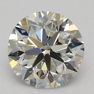 0.60 Carat Round H VVS2 VG EX GIA Natural Diamond