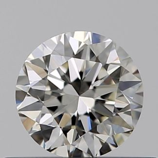 0.35 Carat Round J VVS2 VG EX GIA Natural Diamond