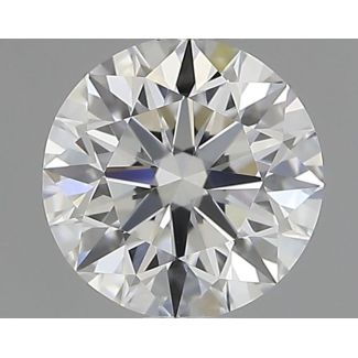 0.55 Carat Round D VVS1 EX GIA Natural Diamond