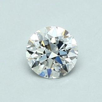 0.6 Carat Round D VS1 EX GIA Natural Diamond