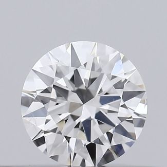 0.23 Carat Round D SI1 EX VG GIA Natural Diamond