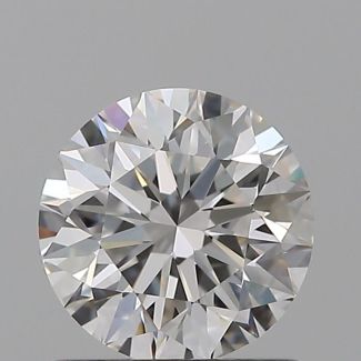 0.80 Carat Round E VVS2 EX GIA Natural Diamond